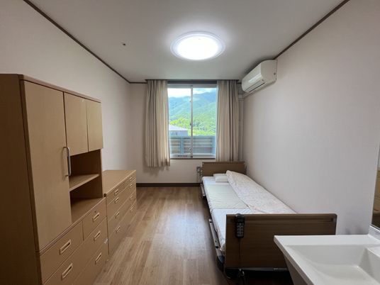 自然光が入る居室