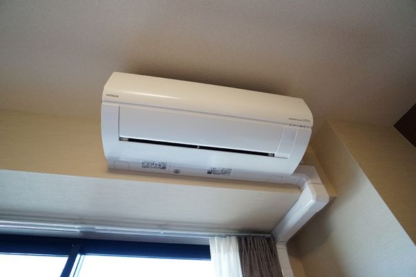 室内エアコンの設置例