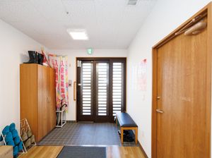 閑静なエントランスホール