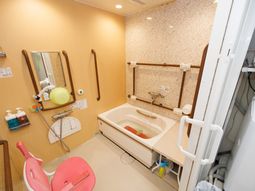 安全な浴室設備