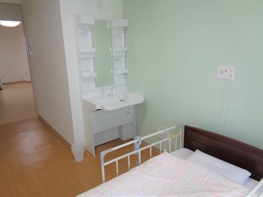 使いやすい洗面台の居室