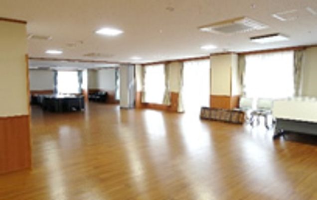 広々とした共有スペース