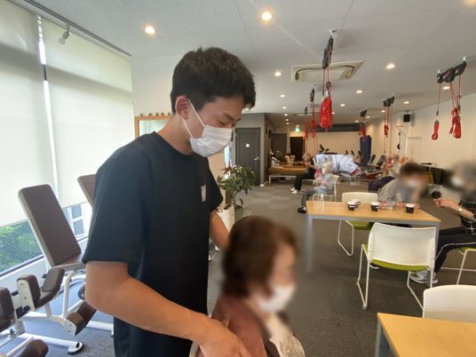 落ち着く機能訓練室