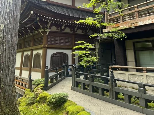 和風建築の外観  