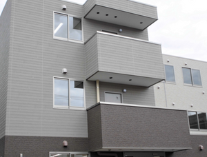 現代的な建物の外観