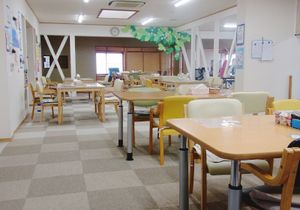 自然光が差し込む空間