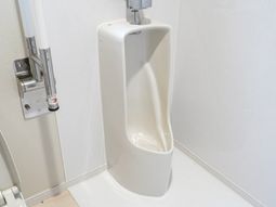 清潔なトイレの一部