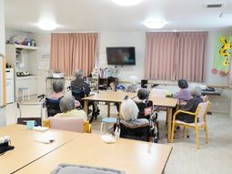 共有スペースでのひととき