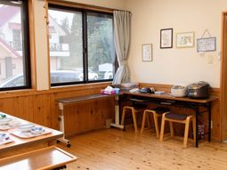 木目調ダイニングスペース