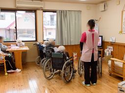 温かみのある居室