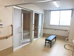 バリアフリーの広い空間