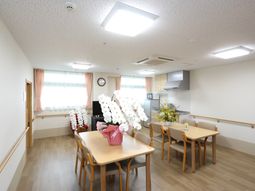 明るく清潔な空間