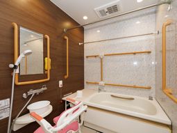 快適なバリアフリー浴室