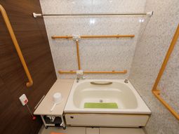 バリアフリーの洗面所