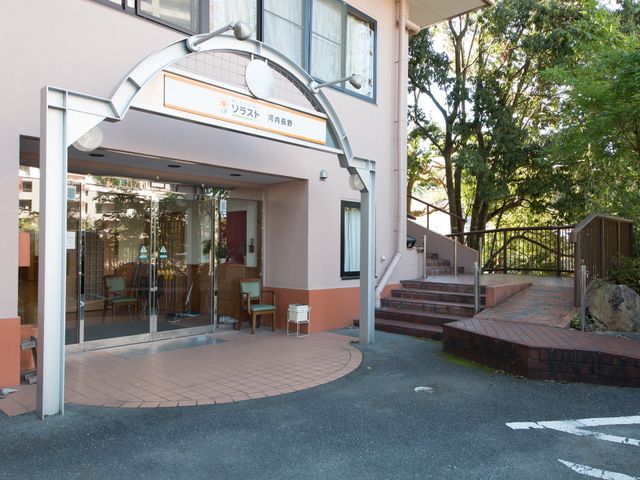 和やかな雰囲気のエントランス