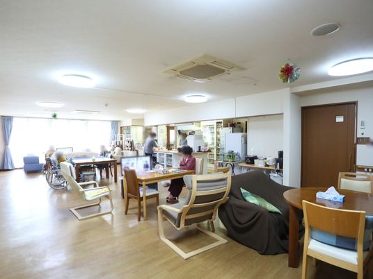 共有スペースの居心地良い様子