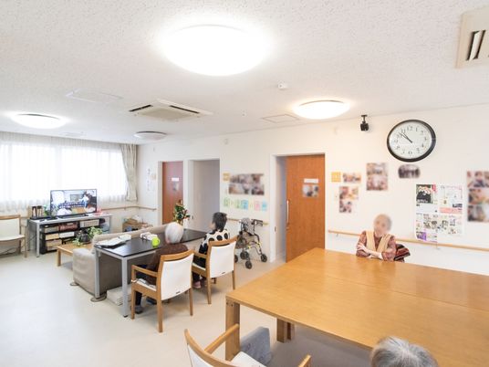 共有スペースの日常風景