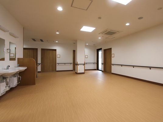 広々とした機能訓練室
