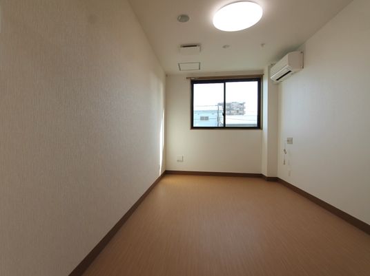 清潔な空間の居室