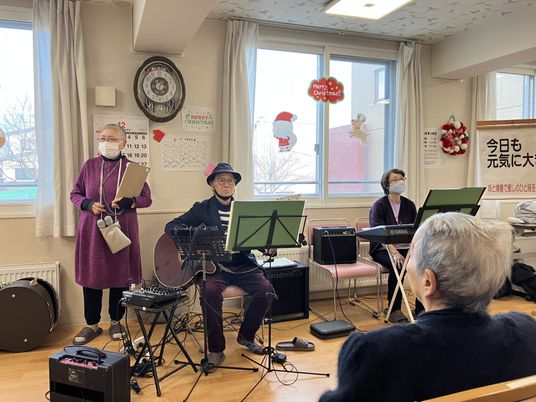 楽しげな演奏の部屋