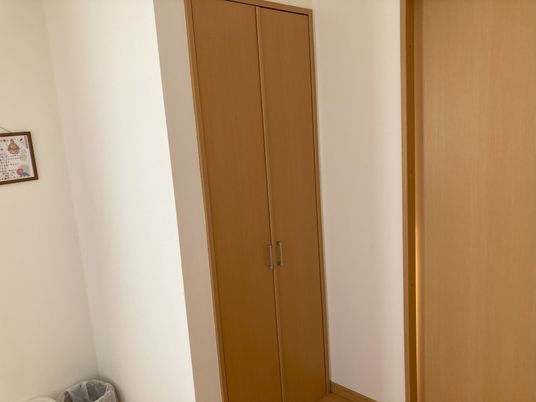 開閉しやすいクローゼット