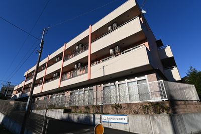 青空背景の施設外観