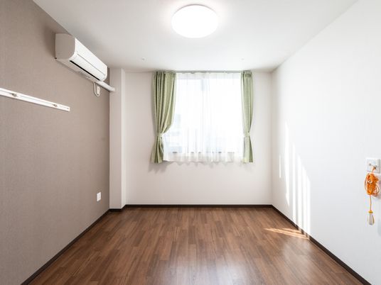 清潔な空間の居室