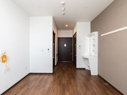 洗面台がある居室入口