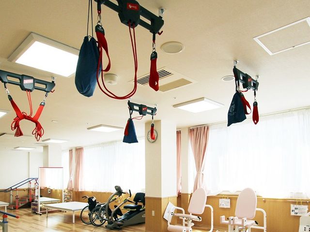 機能訓練室の天井器具  