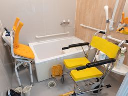 バリアフリー浴室設備