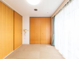 清潔な空間の居室