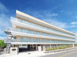 モダンな建物の外観