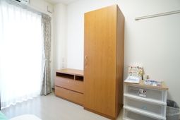 清潔な居室の一部