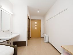 清潔な居室の一角