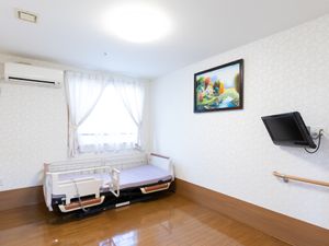 清潔感のある明るい居室