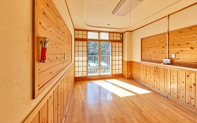 自然光が入る客室