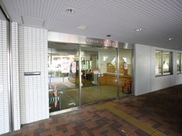 清潔なエントランス