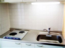 クリーンなキッチンスペース