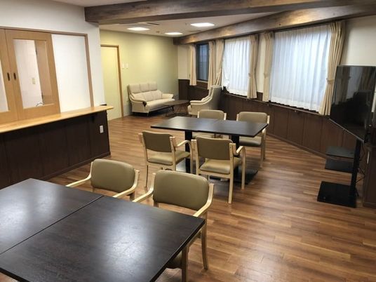 共用スペースの居心地良い様子
