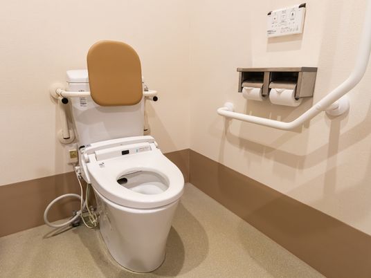 バリアフリートイレの一角
