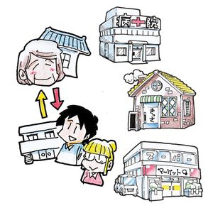 外装のイラスト