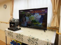 共有スペースのテレビ設置