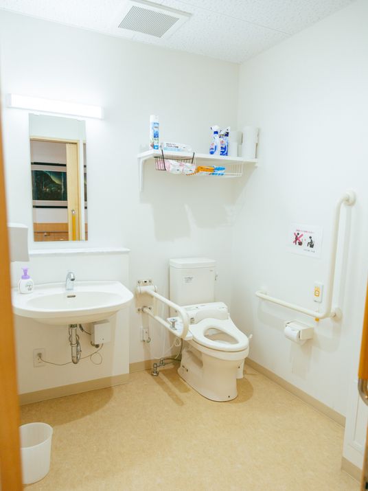 清潔なトイレ空間