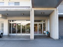 エントランス正面の景色