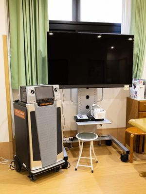 テレビと家具のリビング