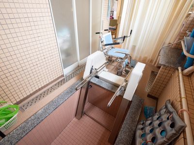 入浴介助設備付き浴室