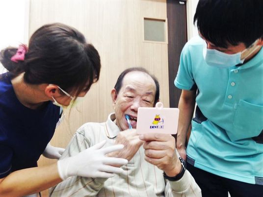 歯科検診の様子