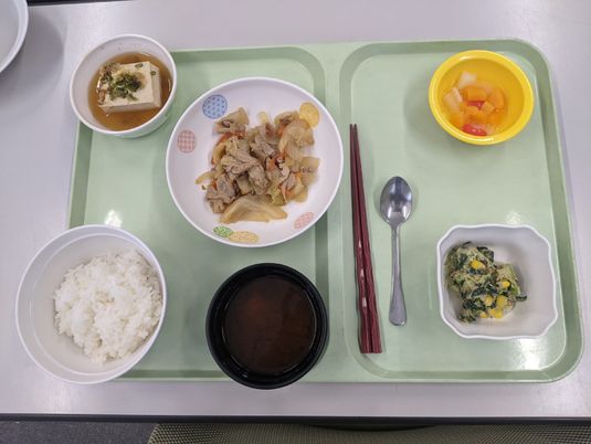 健康的な食事の例