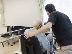 トレーニング支援の様子