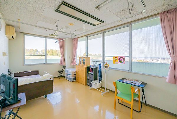 ゆったりした居室